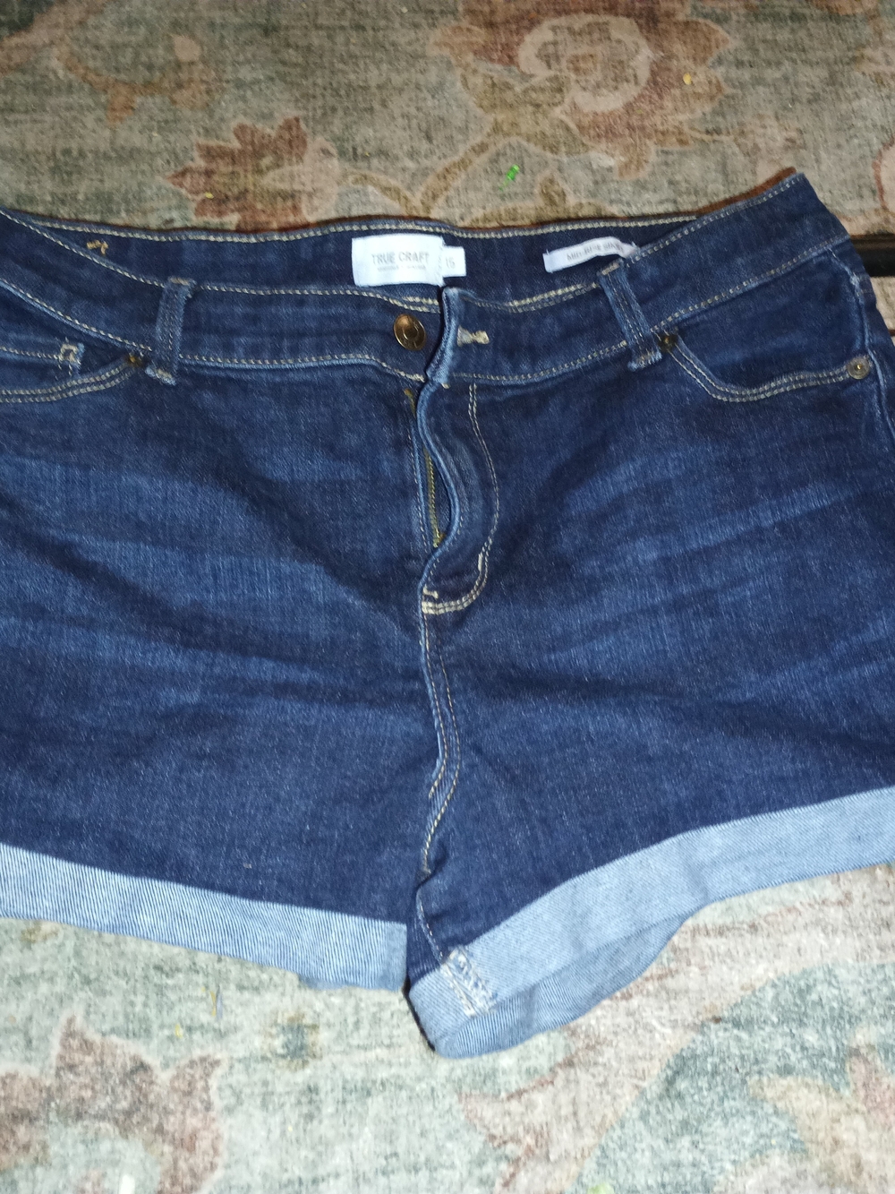 True Craft Dark Blue Denim Women’s Shorts
